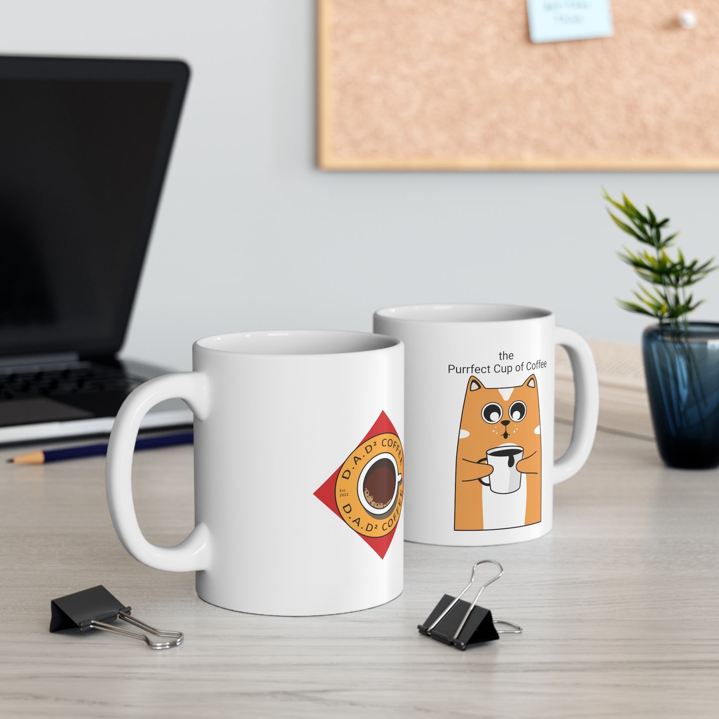 the Purrfect Cup of Coffee - Ceramic Mug 11oz